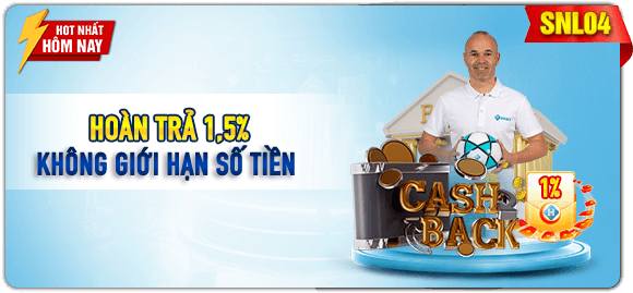 HOÀN TRẢ 1.5%